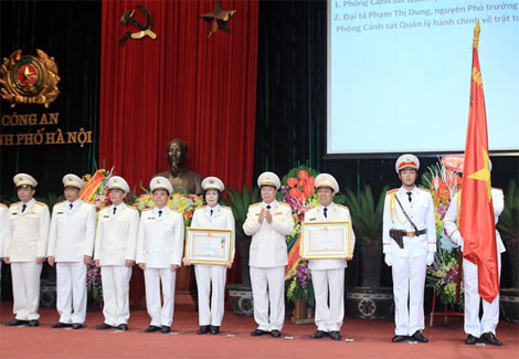Lực lượng Cảnh sát QLHC về TTXH dựa vào sức mạnh của nhân dân để giành thắng lợi