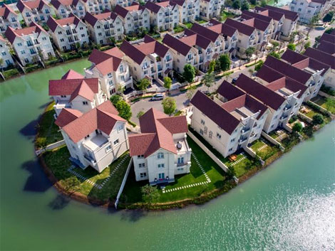 Khu biệt thự phố Tây trong lòng Vinhomes Riverside