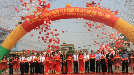 Chính thức thông xe 115km QL6 qua Hòa Bình, Sơn La