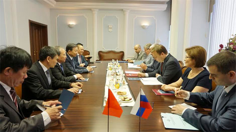 Hội đàm cấp cao giữa Bộ Công an Việt Nam và Bộ Nội vụ Liên bang Nga 