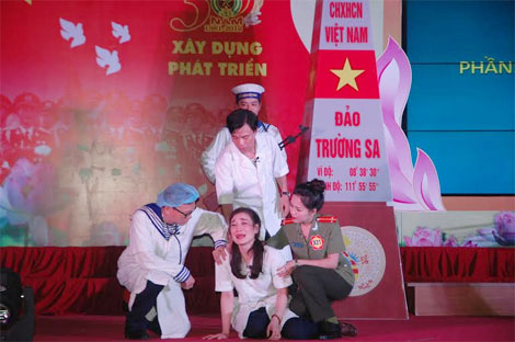 Sôi nổi Hội thi tìm hiểu 35 năm Ngày truyền thống Tổng cục Chính trị CAND