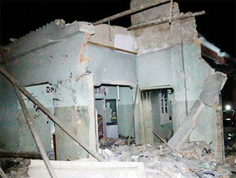 Tan hoang sau vụ nổ lớn trên đảo Phú Quý