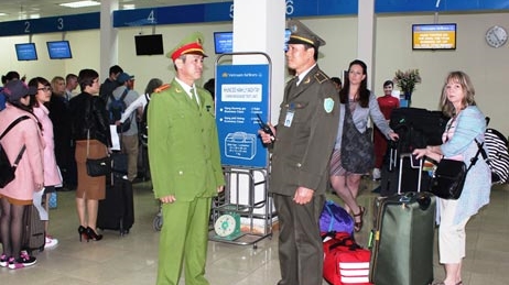 Đảm bảo an ninh, trật tự tại Cảng hàng không Cát Bi