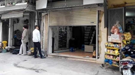 Đang điều tra nguyên nhân ‘vụ nổ xe hơi’ tại quận Ba Đình