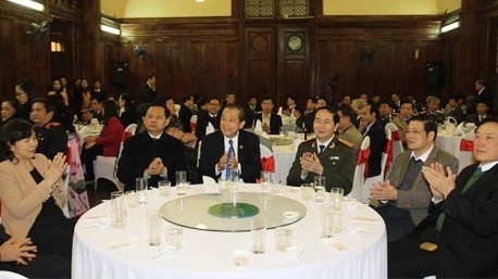 TAND tối cao gặp mặt lãnh đạo các cơ quan Tư pháp, Nội chính Trung ương