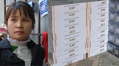 ‘Gửi’ thuốc lá lậu ở nhà cha ruột