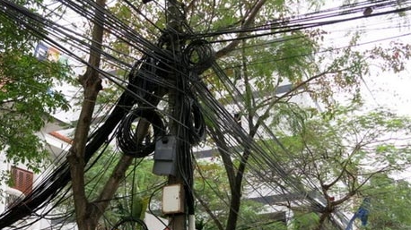 Cán bộ viễn thông trộm cáp viễn thông