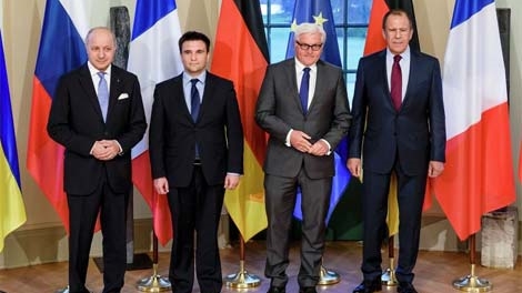 'Bộ Tứ Normandy' thúc đẩy thực hiện thỏa thuận Minsk