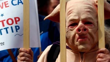 Làn sóng biểu tình phản đối TTIP ở châu Âu