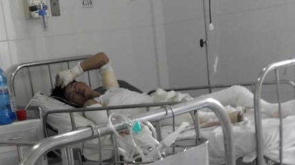 Mua xăng đốt vợ trong sinh nhật con