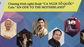 Biểu diễn 2 tác phẩm mới trong chương trình nghệ thuật 'Ca ngợi Tổ quốc' 