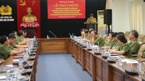 Thi đua lập công, xây dựng hình ảnh đẹp người chiến sỹ An ninh