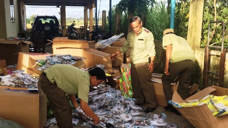 Quảng Nam: Thu giữ nhiều đồ chơi trẻ em có tính bạo lực