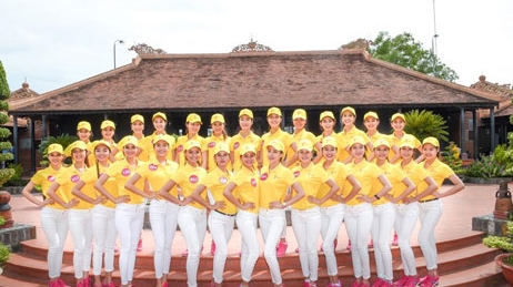 Sẵn sàng cho đêm chung kết Hoa hậu Hoàn Vũ Việt Nam 2015