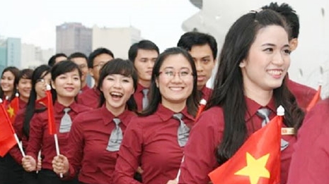 Tàu Thanh niên Đông Nam Á và Nhật Bản 2015 trở lại TP HCM