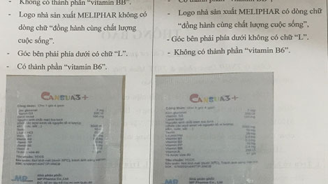 Cốm Cansua 3+ giả có mặt trên thị trường