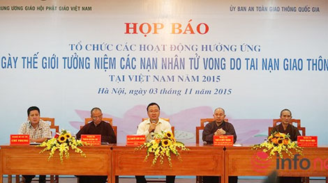 Tổ chức Đại lễ cầu siêu nạn nhân tử vong do tan nạn giao thông