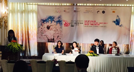 Đêm nhạc ‘Vui ca –Sing for joy’ gây quỹ từ thiện