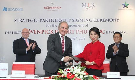 Khu nghỉ dưỡng tích hợp đầu tiên tại Việt Nam mang thương hiệu Mövenpick Resort Phú Quốc