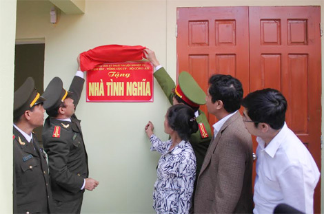 Viện H57 tặng nhà tình nghĩa tại Nghệ An 