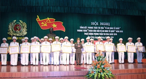 Công an tỉnh Thái Bình triển khai công tác năm 2016 