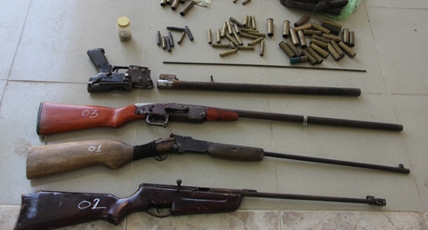 Triệt phá đường dây chế tạo, mua bán và sử dụng trái phép vũ khí 