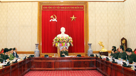 Họp Ban Chỉ đạo xây dựng Đề án thành lập Trường Đại học Ngoại ngữ CAND