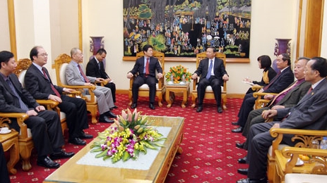 Thứ trưởng Tô Lâm tiếp Đoàn Cục Bảo vệ An ninh Nội địa Bộ Công an Trung Quốc