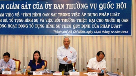 UBTV Quốc hội rà soát vấn đề oan sai trong tố tụng tại TP. Hồ Chí Minh