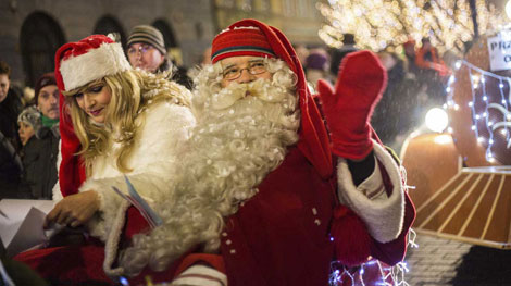 Không khí Giáng sinh khắp nơi