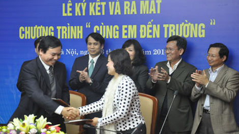 VTV ra mắt chương trình “Cùng em đến trường”