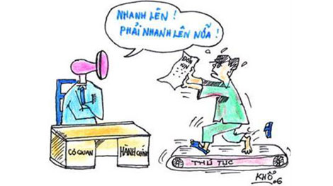 Xử lý cán bộ quan liêu, sách nhiễu dân
