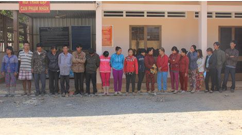 Đột kích sòng bạc quy mô lớn giữa vườn cao su