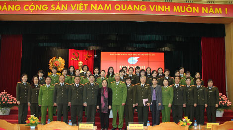 Hội Phụ nữ Bộ Công an triển khai công tác năm 2015
