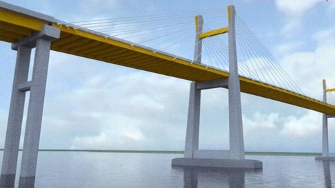 Khởi công xây dựng cầu Bạch Đằng