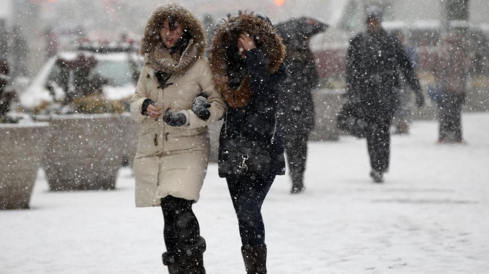 New York chìm trong tuyết phủ