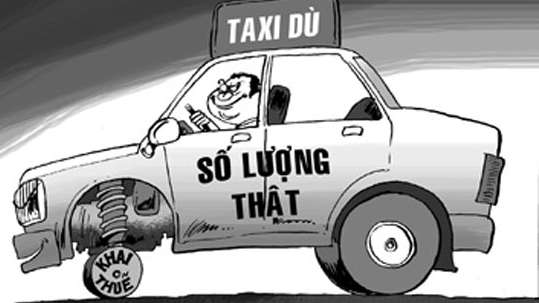 Taxi dù lừa khách nước ngoài bị xử lý
