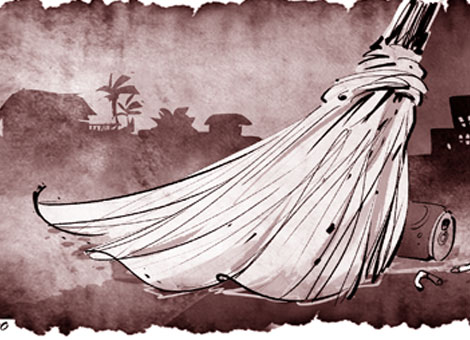 Bốn cái chổi trong văn học nghệ thuật Việt Nam