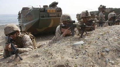 Mỹ - Hàn tập trận, Triều Tiên phóng tên lửa Scud