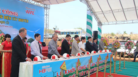 Người dân Tây Nguyên sắp được dùng điện gió