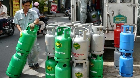 Giá gas sẽ tăng 4.500 đồng/bình 12kg trong tháng 3