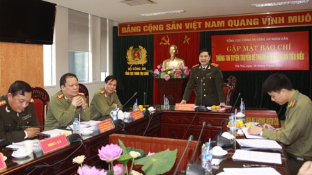 Tuyên dương 20 gương thanh niên Công an tiêu biểu lần thứ V