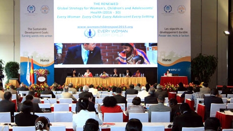 IPU bàn thảo về chăm sóc y tế cho phụ nữ và trẻ em