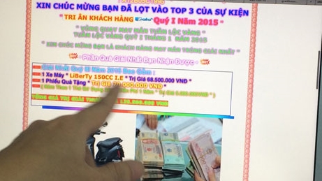 Khuyến cáo những lời dụ dỗ trúng thưởng trên điện thoại