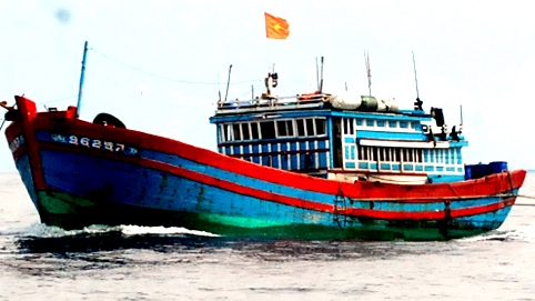 Tiếp nhận một đối tượng là thuyền viên gây án trên biển