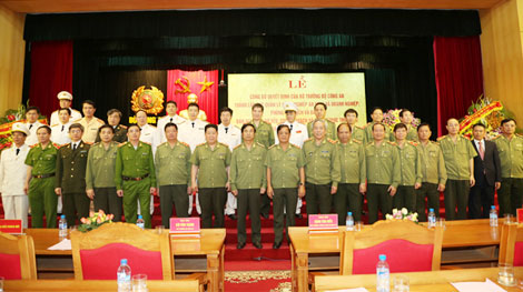 Ra mắt Cục Quản lý công nghiệp an ninh và doanh nghiệp