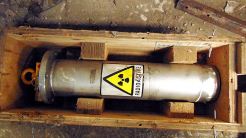 Lần đầu tiên lắp đặt hệ thống định vị cho nguồn phóng xạ