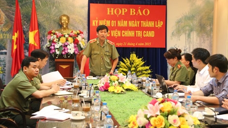 Tổ chức nhiều hoạt động kỷ niệm 1 năm thành lập Học viện Chính trị Công an