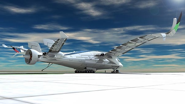 Máy bay lớn nhất thế giới dùng năng lượng mặt trời chở 800 khách