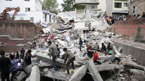 Gần 700 người thiệt mạng trong trận động đất tại Nepal